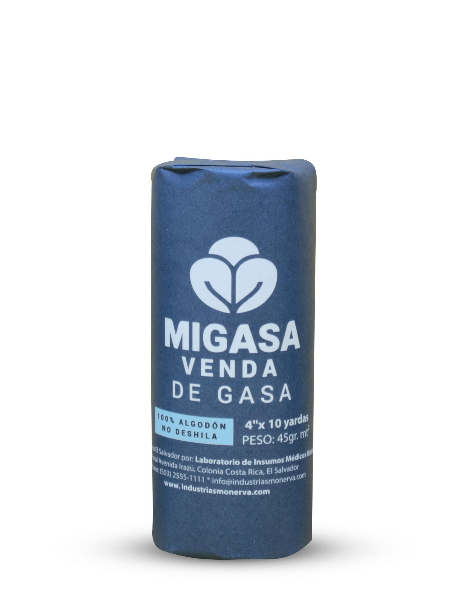 VENDA DE GASA MIGASA 45gms. 4″ x 10yds.