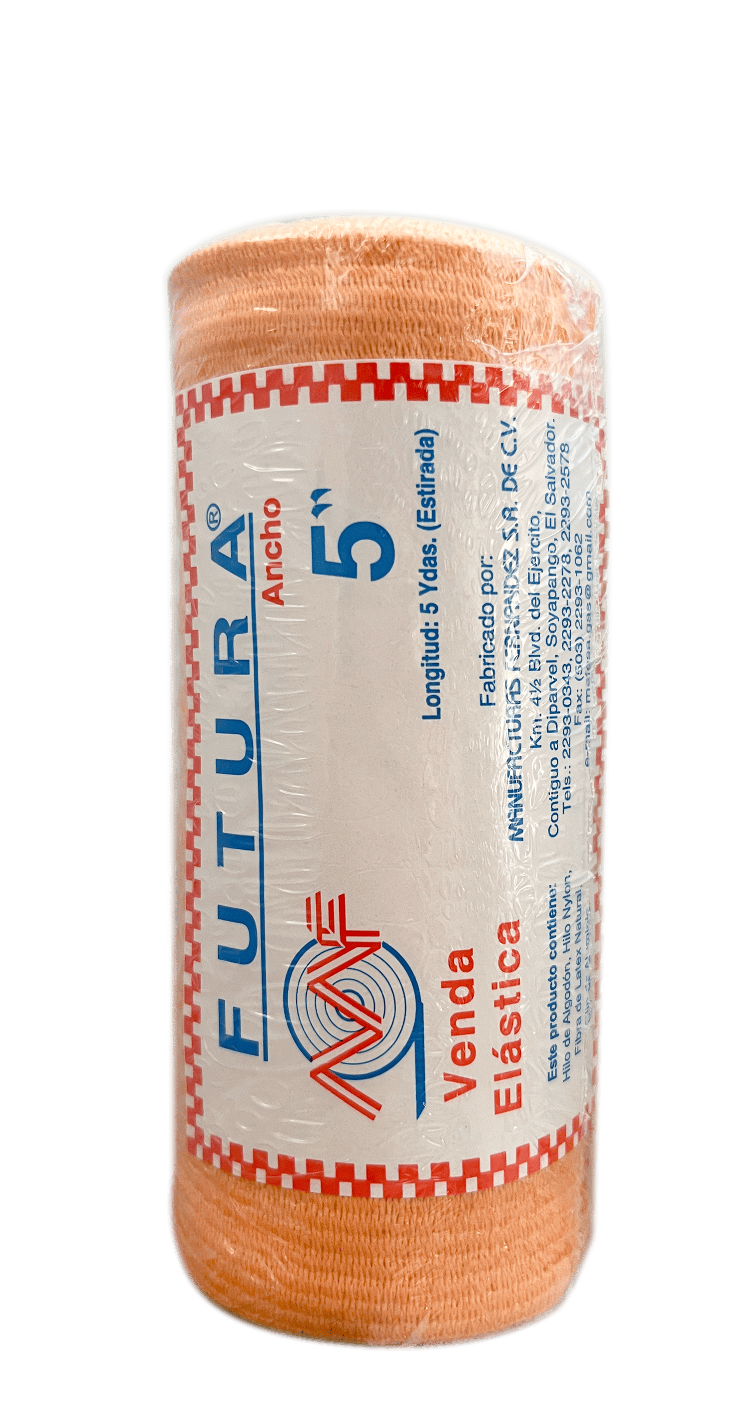 VENDA ELÁSTICA FUTURA 5″ x 5 yds.