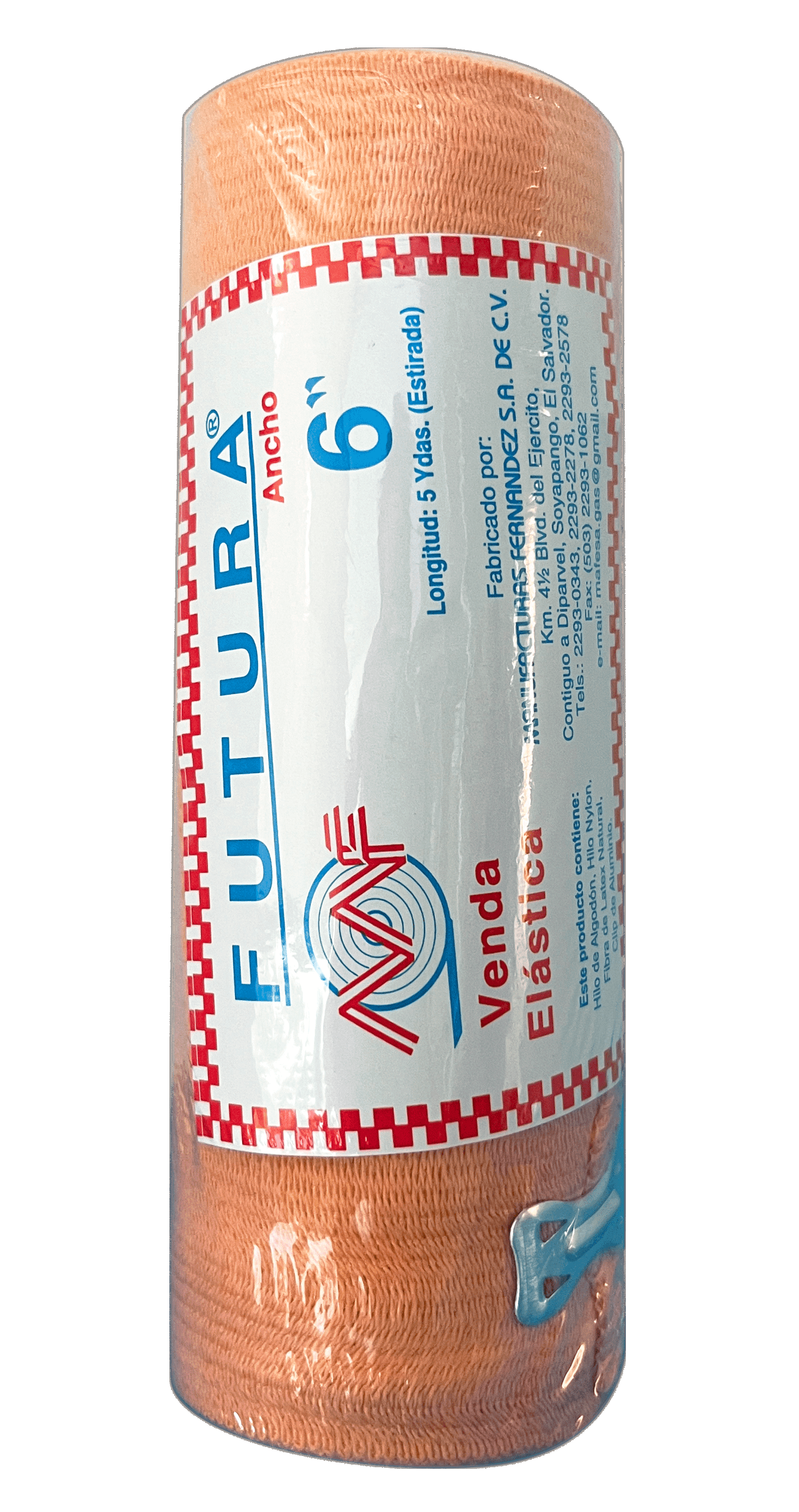 VENDA ELÁSTICA FUTURA 6″ x 5 yds.