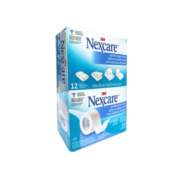 Micropore 1″ x 10yds caja x 12u’ Nexcare