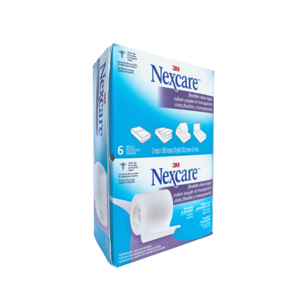 Transpore 2″ x 10yds caja x 6u’ Nexcare