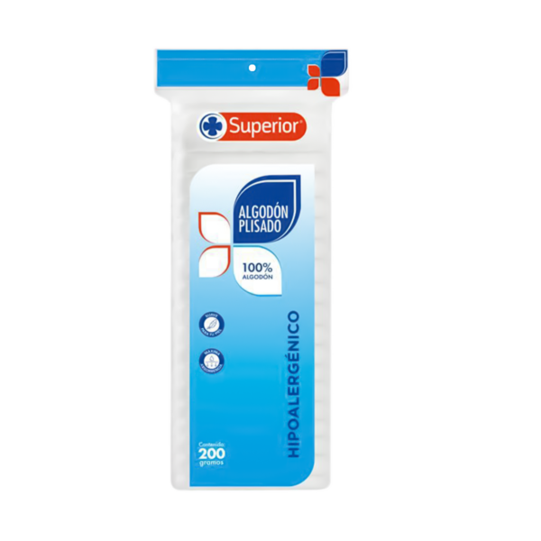 Algodón plisado 200g Superior