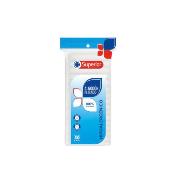 Algodón plisado 50g Superior