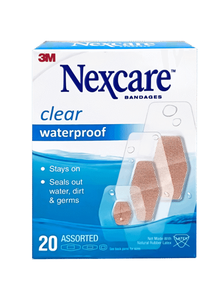 Bandita clear waterproof surtida caja x 20u’ Nexcare