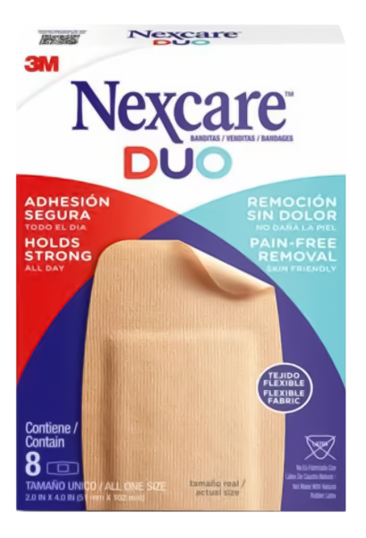 Bandita DUO codo y rodilla caja x 8u’ Nexcare