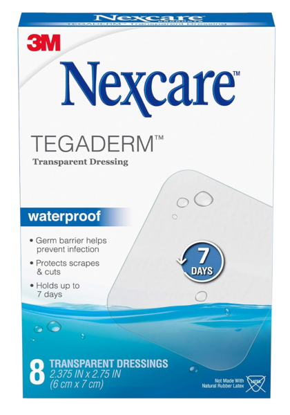 Tegaderm transparente caja x 8u’