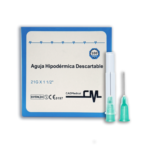 Aguja Hipodérmica CADMedical x100u